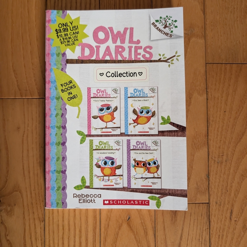 Scholastic Owl Diaries Collection with Vibrant Covers